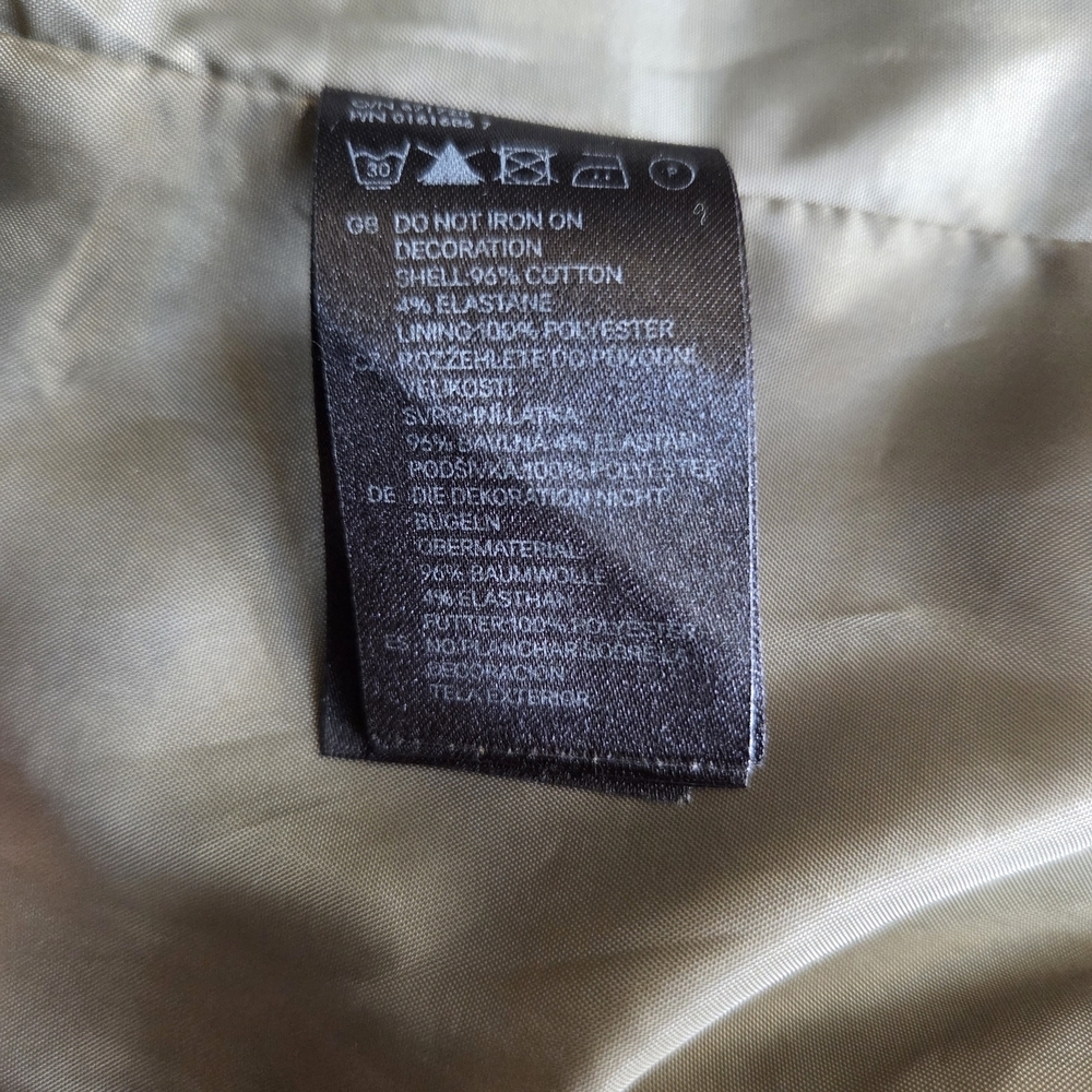 H&M Napoleon Jacket Military Style Blazer Size 6 - Picture 6 of 11